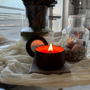 Handmade Candle Soy & Coconut wax blend SCENT - Love In The Air