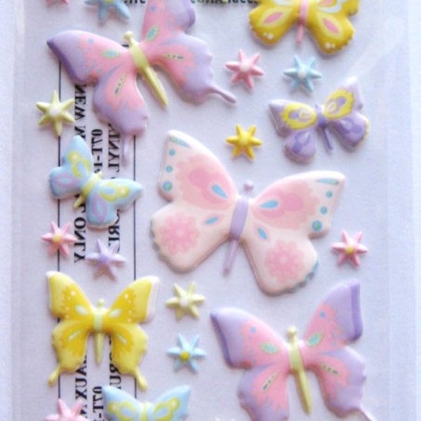 Butterflies dimensional stickers - 3D - Sticko - B115