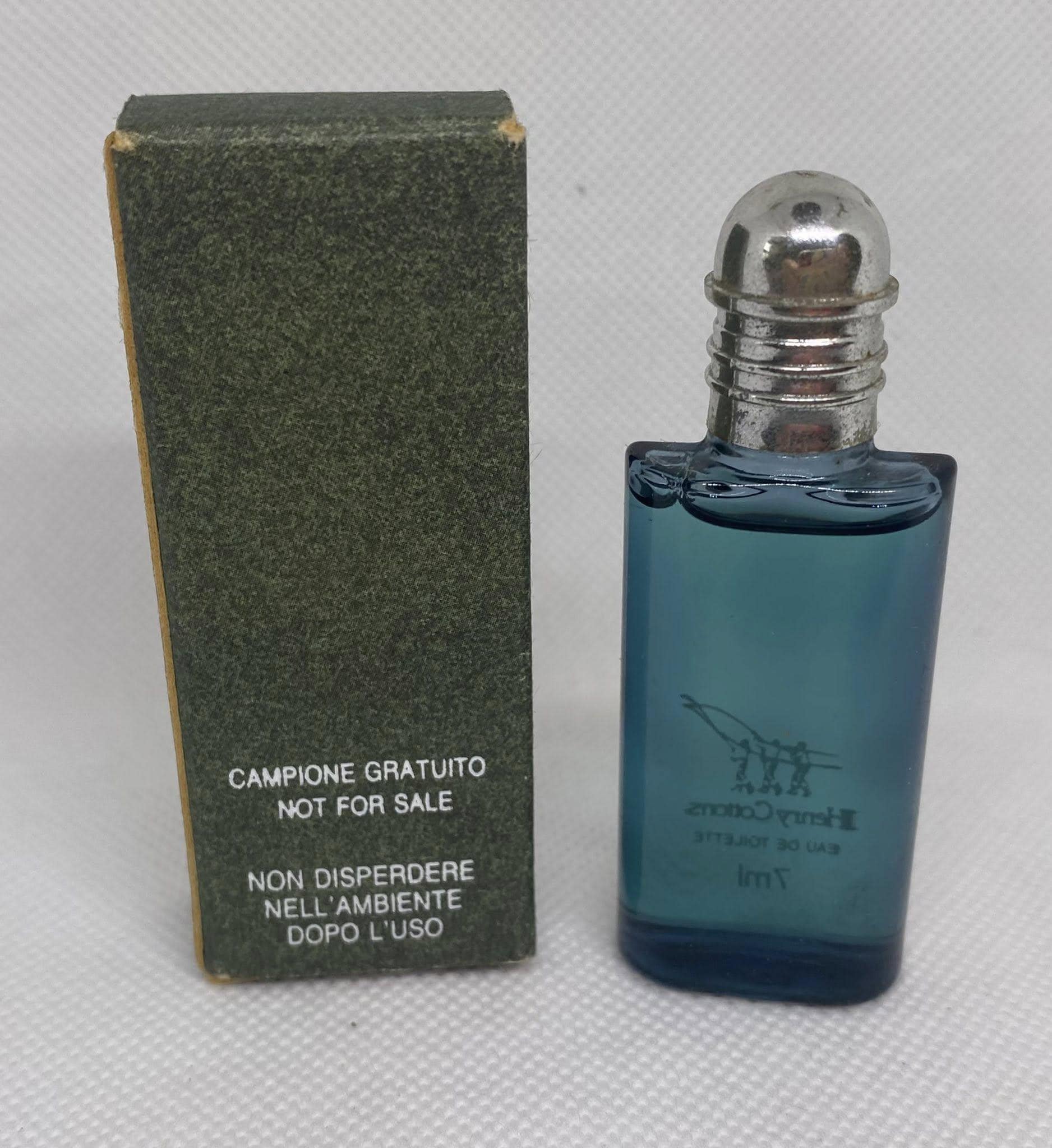 ヴィンテージ ヘンリー・コットンズ「イン・ブルー」ミニ香水 7ml