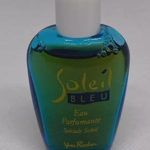 Soleil Bleu by Yves Rocher Eau de Parfum Perfume Miniature Parfum Profumo Mini Mignon 7.5ml collectible bottle Full Woman perfume