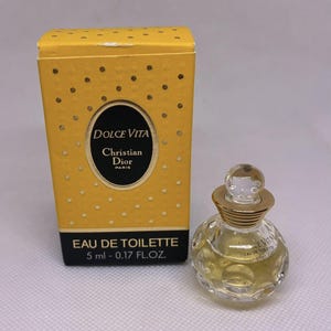 Christian Dior Dolce Vita Perfume Miniature Mini Mignon 5 Ml