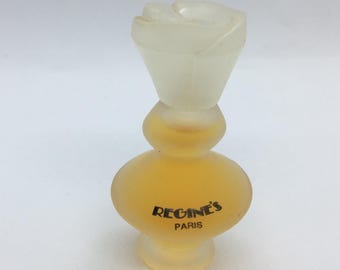 Vintage 1989 Regine’s Paris Parfum Mini 5ml – Rare Miniature Perfume Bottle – French Collectible Fragrance perfume shelf decor, mini perfume