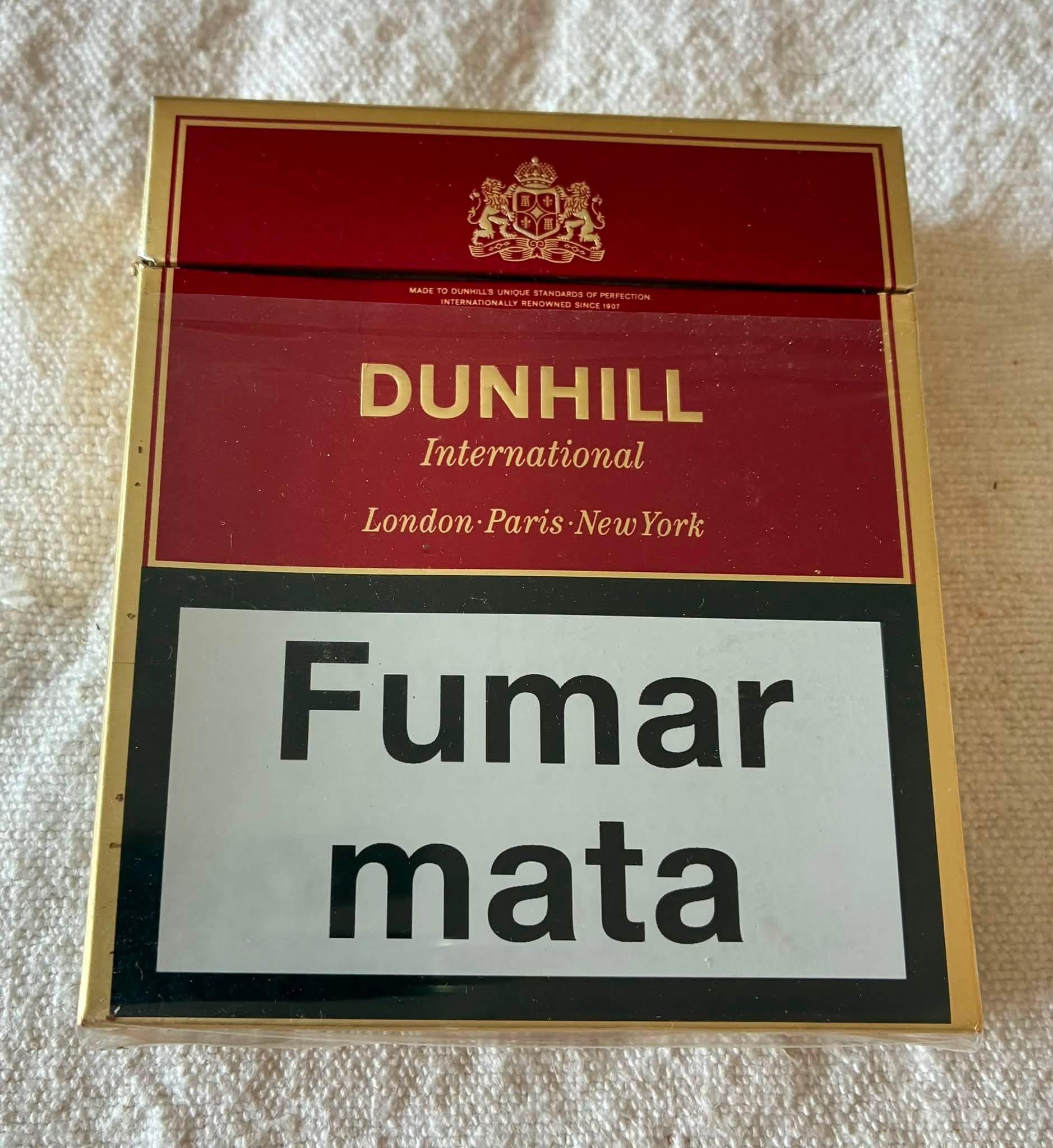 courtleigh cigarettes Dunhill Courtleigh Blend Cigarette Tin 15 DIFFERENT GREAT BRITAIN EMPTY