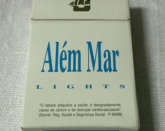 alem mar cigarettes Vintage Greek Cigarettes Packets No 6 by PAPASTRATOS, Empty Packet RARE!
