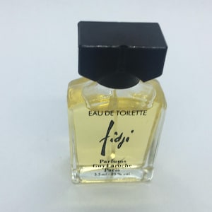 Vintage Fidji Guy Laroche Eau de Toilette Parfüm Miniatur Parfum Profumo Mini Mignon 3,5 ml 1970 Sammlerflasche Full Woman Parfüm