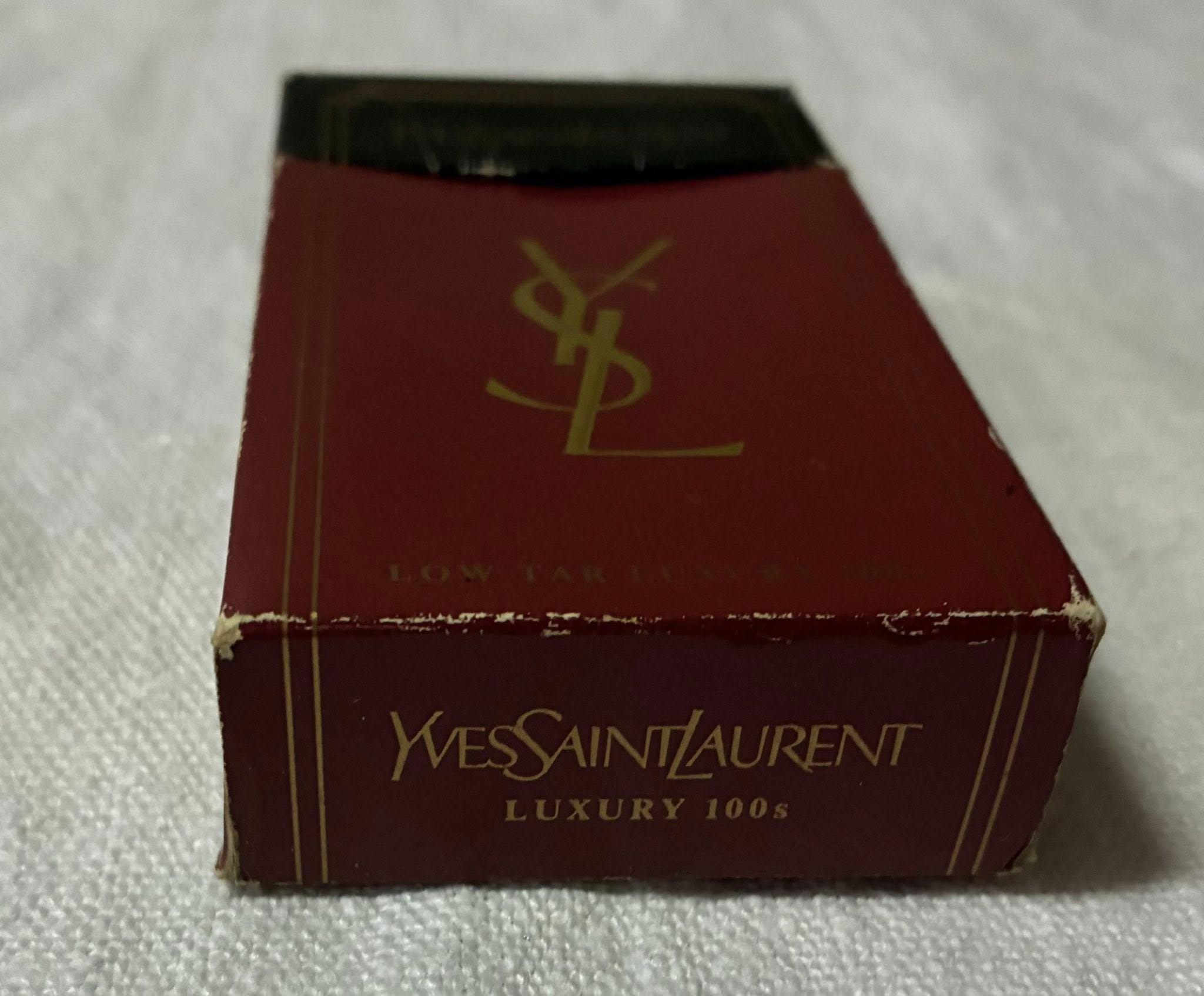 yves saint laurent cigarettes price in india Vintage Yves Saint Laurent Cigarette Pack Empty – YSL Luxury 100s Red &  Gold – U.S. Tax No Tobacco Included, Iconic Logo Box, Empty Pack