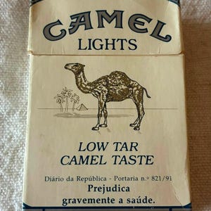 821 cigarettes MS ETI (American Blend) KS-10-H - Italy Camel Cigarettes Vintage Empty Pack