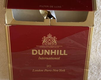 Vintage Dunhill Superior International Cigarette Cigarettes
