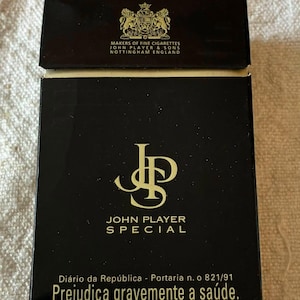 john sold a pack of cigarettes Player Special Legendary Black Afghan Shop Print: Cigarettes for