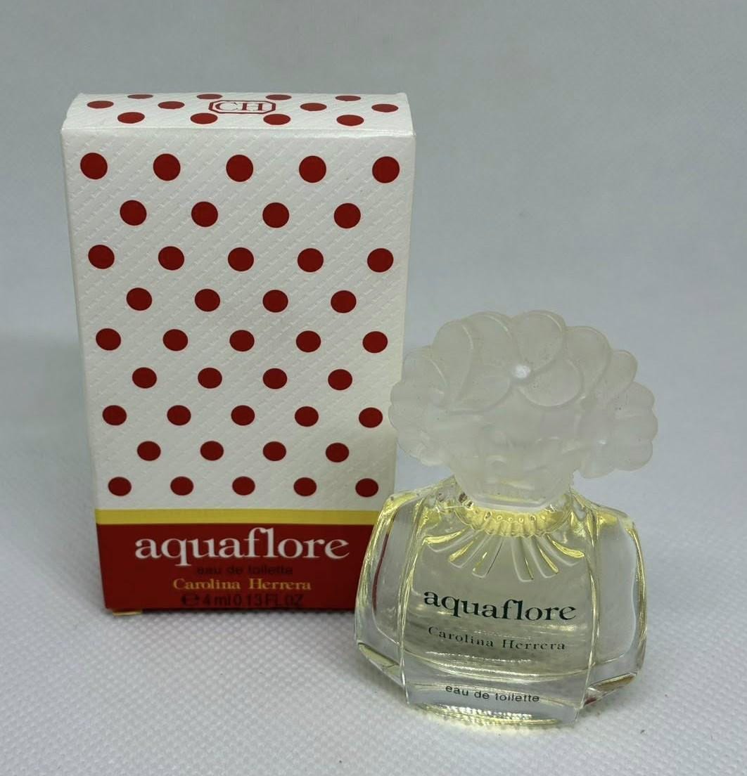 Aquaflore by Carolina Herrera Perfume Mini, Gift for Perfume Fan