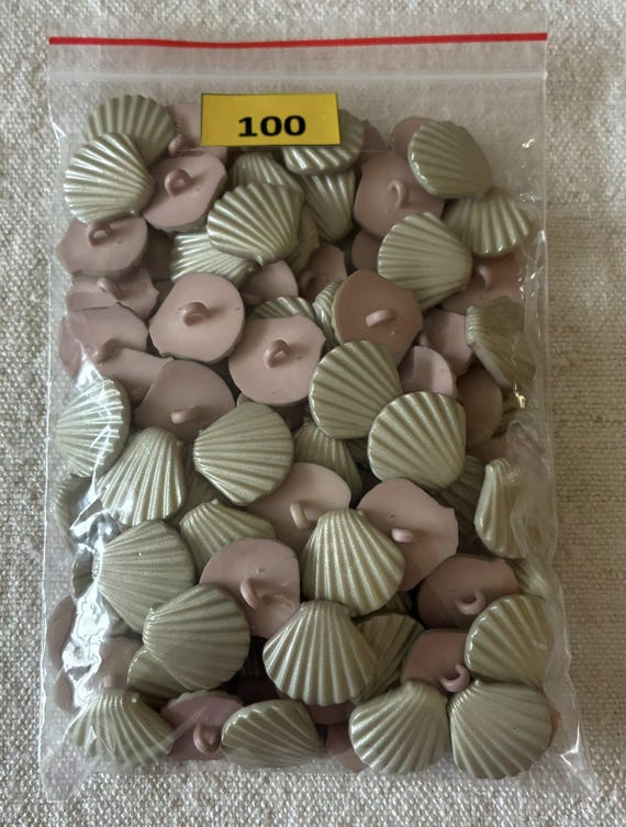 blazer replacement, sewing supplies, classic menswear diy, etsy sellers, 19mm Sewing Craft Buttons Scallop Shell Buttons Set 6 12 24 50 100
