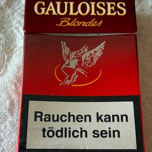 gauloises cigarettes usa Everything I brought back from the : r/Cigarettes this tee keeps you fresh and stylish with a playful vibe. Buy Gauloises Brunes No Filter