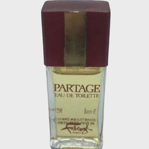 Partage by Faberge Eau de Toilette Perfume Miniature Parfum Profumo Mini Mignon 4ml 1979 collectible bottle Full Women Perfume Fragrance