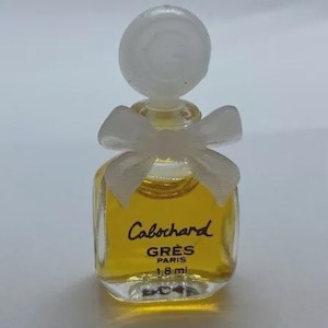 Vintage Mini Parfüm Miniatur Parfum Mini Mignon Gres Cabochard 0,06 oz 1,8 ml Pure Parfum Damen Parfüm 1970er Jahre Voll