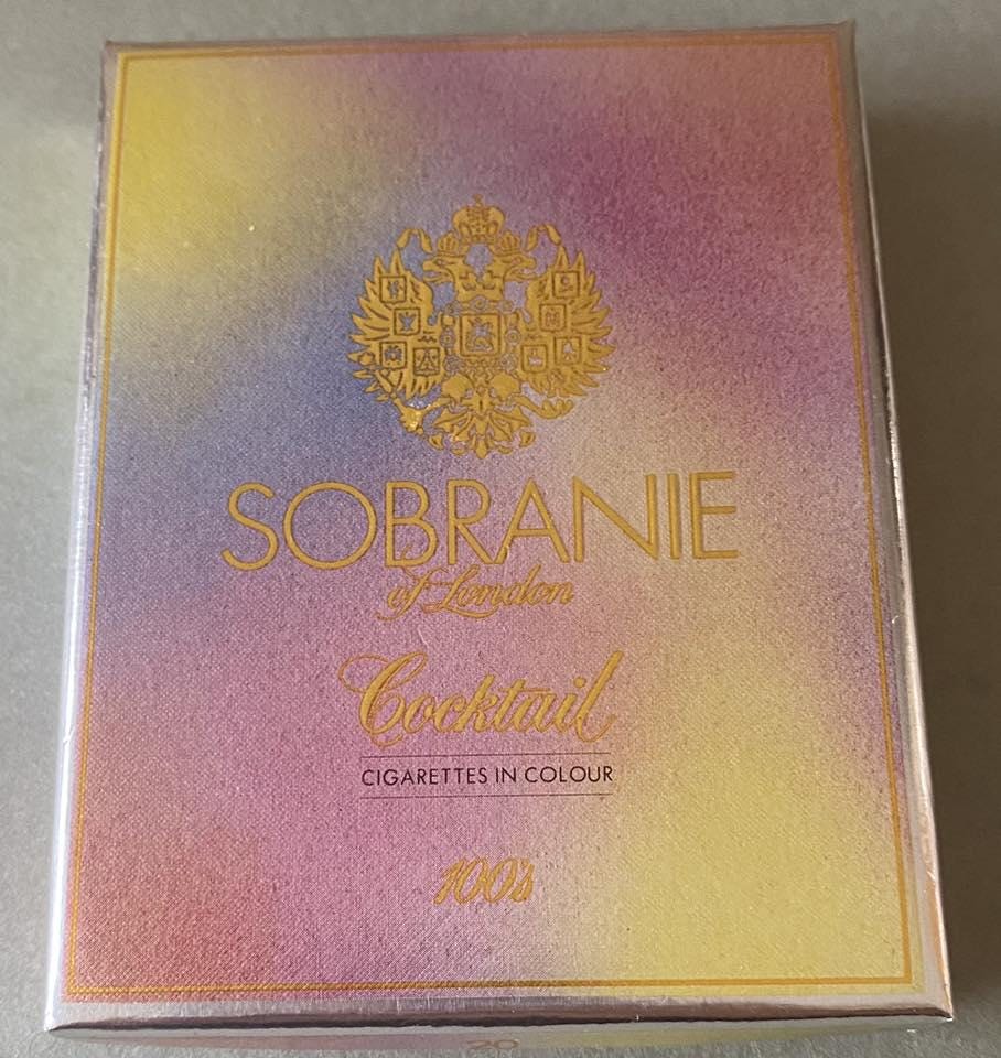 sobranie cocktail cigarettes uk tesco price Empty Sobranie 