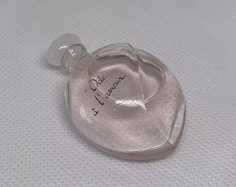 Vintage Yves Rocher Ode à l’Amour Parfum Mini 5ml – 2001 Miniature Perfume Bottle – French Collectible Fragrance perfume shelf decor, mini