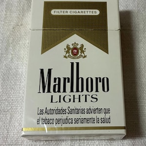 Marlboro Lights Pack - Etsy