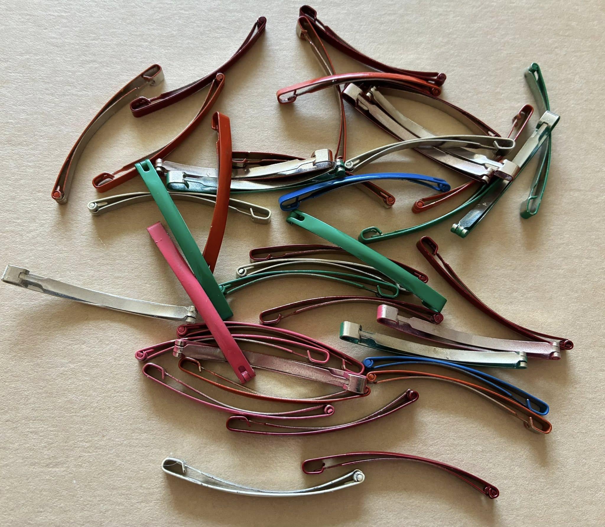 delsol France & unmarked vintage hair comb barrette sticks Delsol France Vintage Hair Accessory - Etsy UK main image 3