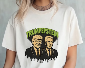 Trumpepstein Halloween Tee: Anti Trump Protest Shirt