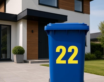 House Number Stickers