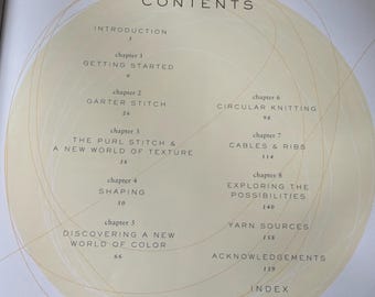 Knitting for Baby 10 Heirloom Projects with Complete How-to-Knit instructions hardcover dust jacket great shape