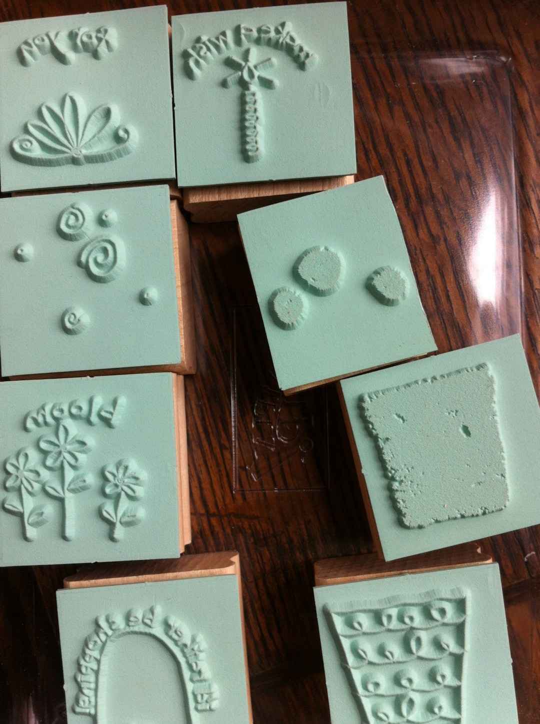 Stampin up Rubber Stamp Set Make a Wish for You Shopping Bloom FLOWERS ...