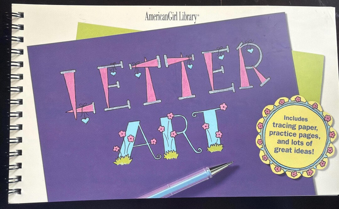 American Girl Letter Art Becky Higgins Lettering Ideas 2001 Creative ...