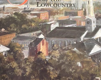 Ray Ellis Savannah and the Low Country 1994 huge book dust jacket hardcover beautiful book signed by author Excellent condition