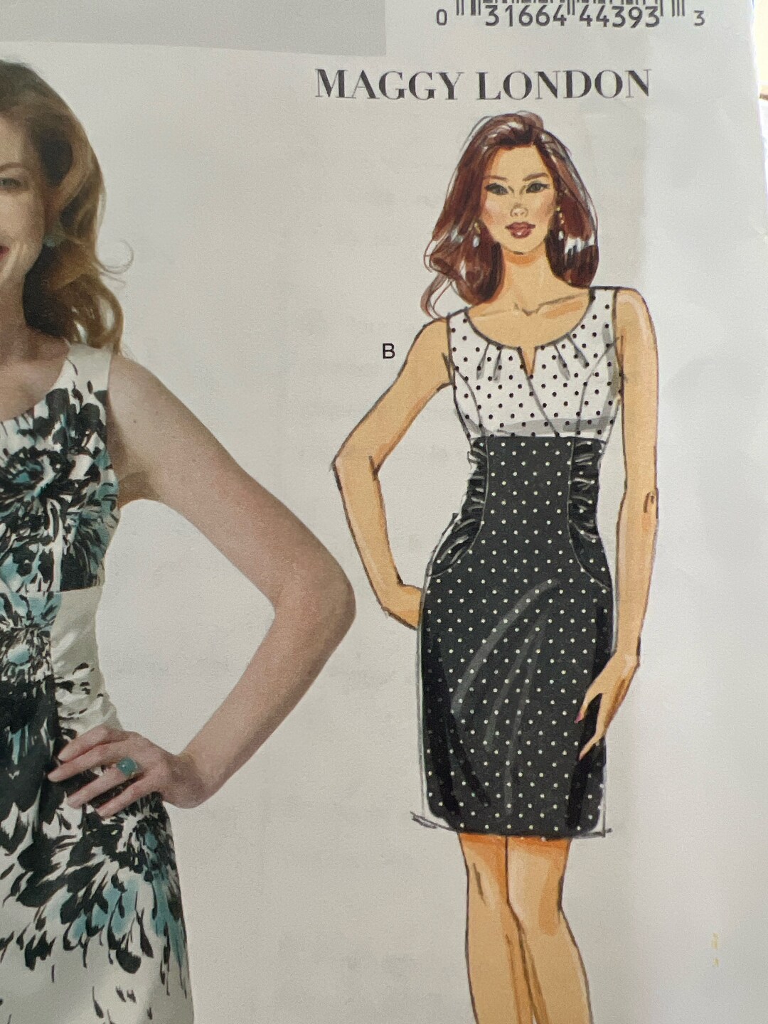Butterick Pattern 5752 Maggy London Design Easy Fancy Dress Pattern ...