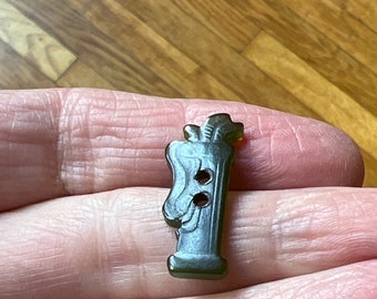 GOLF clubs and bag Bakelite green realistic SALE