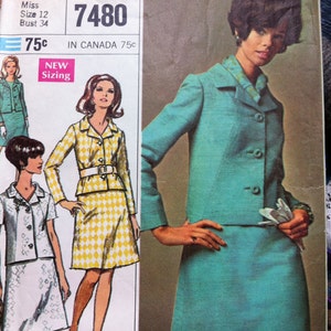 Simplicity 7480 Vintage Sewing Pattern - Etsy