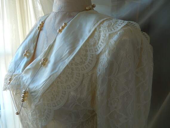 Gunne Sax Wedding Dress - Jessica McClintock Lace Wed… - Gem