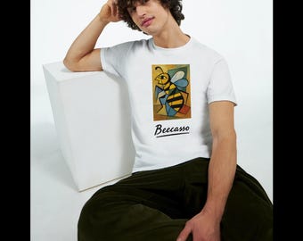 Beecasso T-Shirt | Picasso Bee Art, Nature Lover Gift