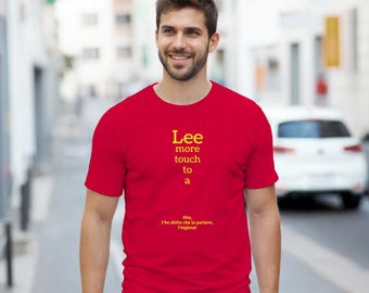 Humorous English Joke T-Shirt: Italian Rome Dialect