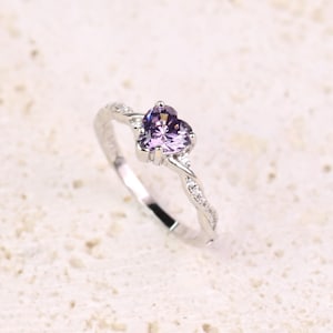 Amethyst ring - Etsy 日本