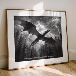 Tårn | Vektorkonstposter inspirerad av Fourth Wing | Fantasiväggkonst