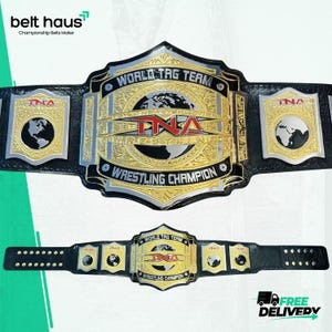 TNA World Tag Team Wrestling Championship Title Belt Replica | Adult size TNA belts