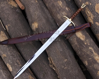 Premium Quality 5160 Spring Steel Viking sword, Fantasy Swords, Medieval historical swords, Anniversary Gift, Christmas Gift, gift for him
