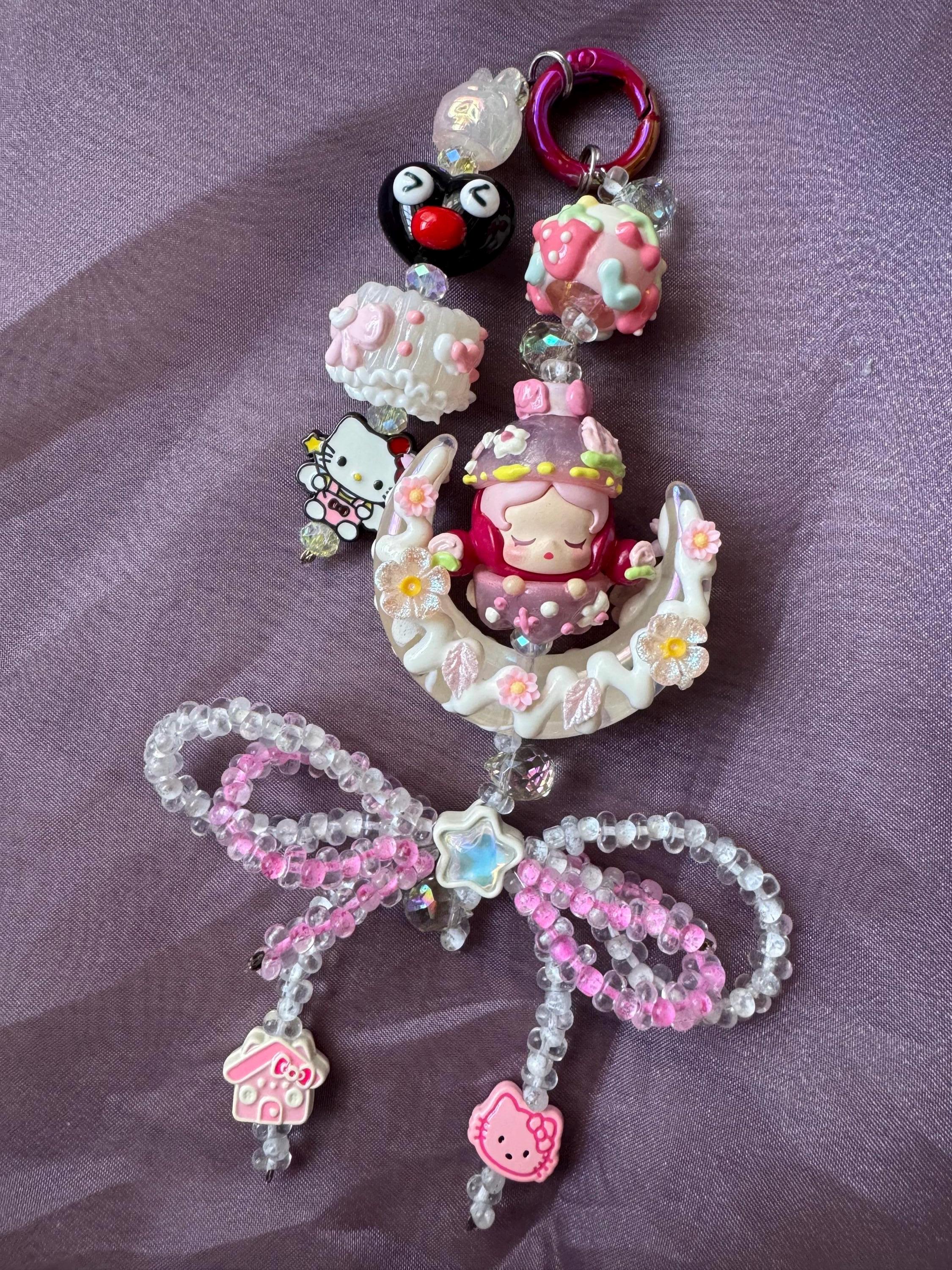 Skull panda keychain - Etsy 日本