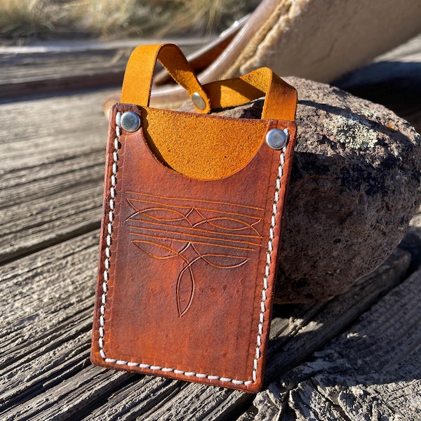 Cowboy Boot Wallet Handmade