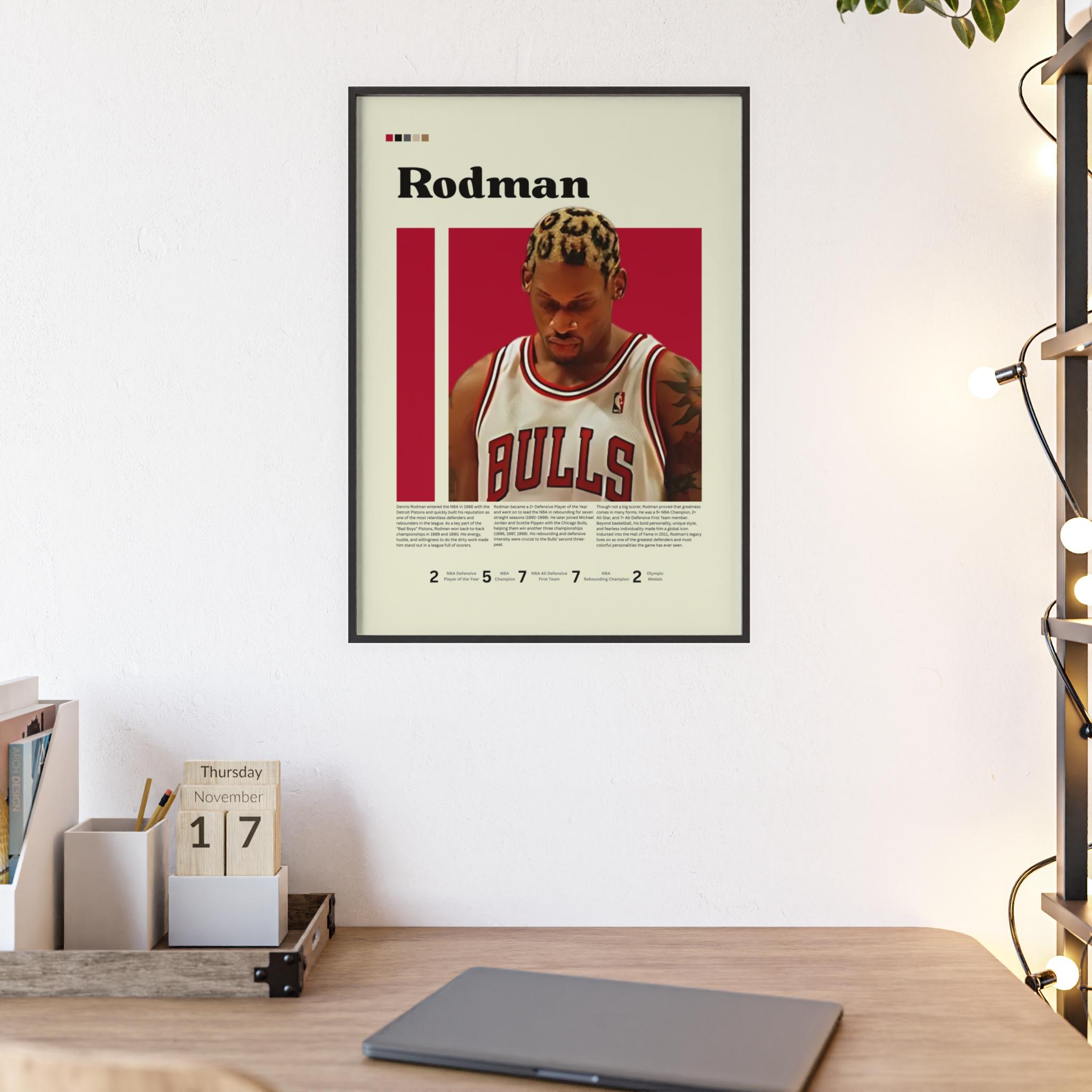 DENNIS RODMAN ワールドツアー ピンバッジ