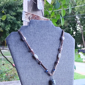 Hemp Woven Necklace 012
