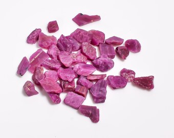 Roher Rubin Edelstein, Roh Rubin Kristall für die Schmuckherstellung