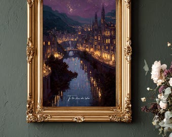 Velaris 'To the Stars' Digital Art Print: ACOTAR Nightcourt Fan Art (PNG Files Included)