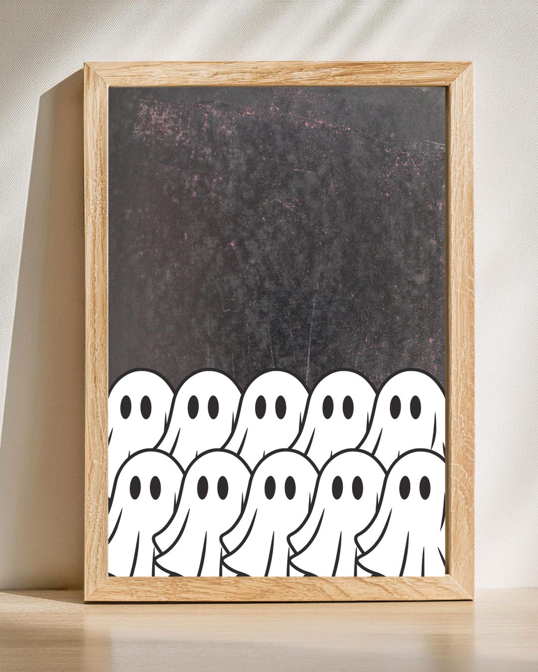 Vintage Halloween Ghost Print: Retro Pop Art Wall Decor (digital ...