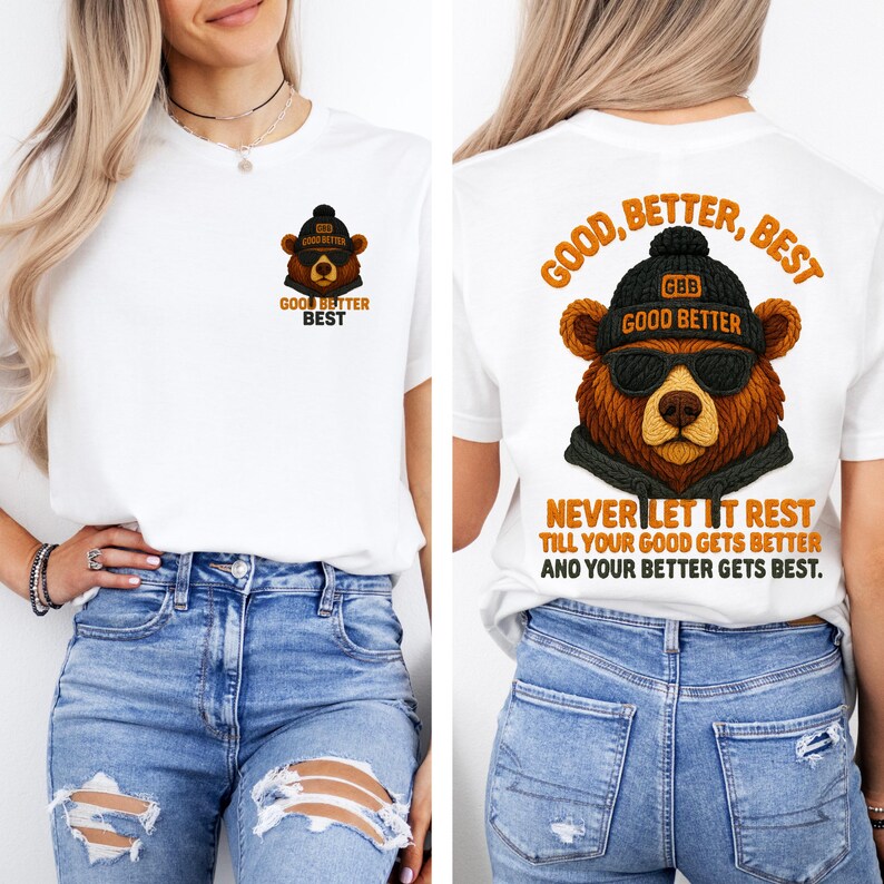 Good Better Best Never Let It Rest PNG, Quote for Men Women ...