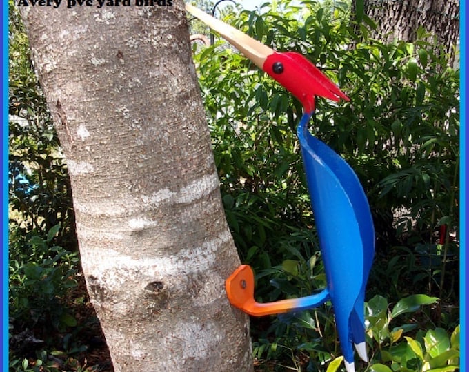 Pvc Redhead Woodpecker Etsy
