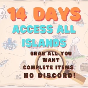 14-Day All Islands Experience, Unlimited Access. With free amazing Digital Notepad