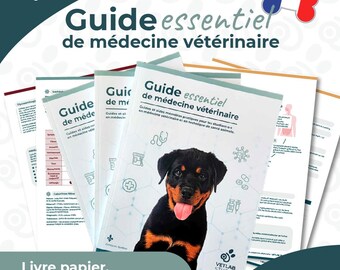 Studienführer Veterinärmedizin | Taschenbuch | Anästhesie, Pharmakologie, Tiergesundheit | Französisch