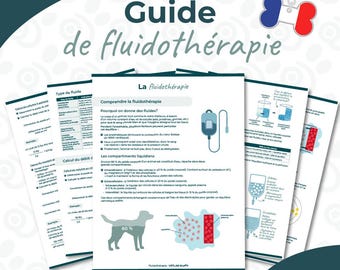 PDF - Leitfaden zur tierärztlichen Flüssigkeitstherapie für Hunde und Katzen | Französisch